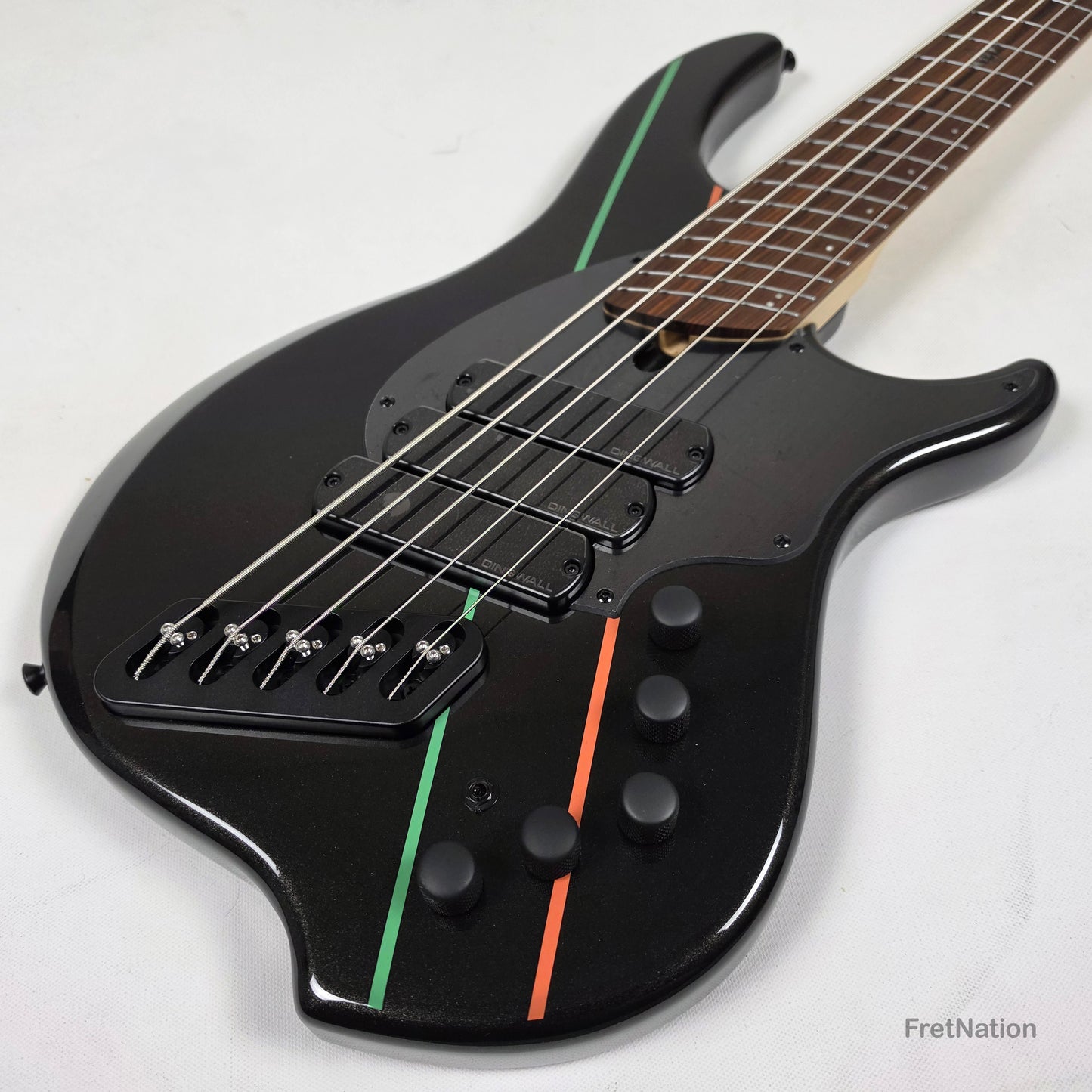 Dingwall Dingwall JT3 5-String Metallic Black Bass - 9.40lbs #20336 - JT3 5 GK M SH