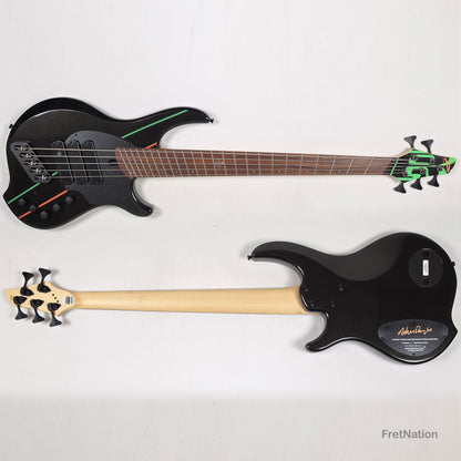 Dingwall Dingwall JT3 5-String Metallic Black Bass - 9.40lbs #20336 - JT3 5 GK M SH