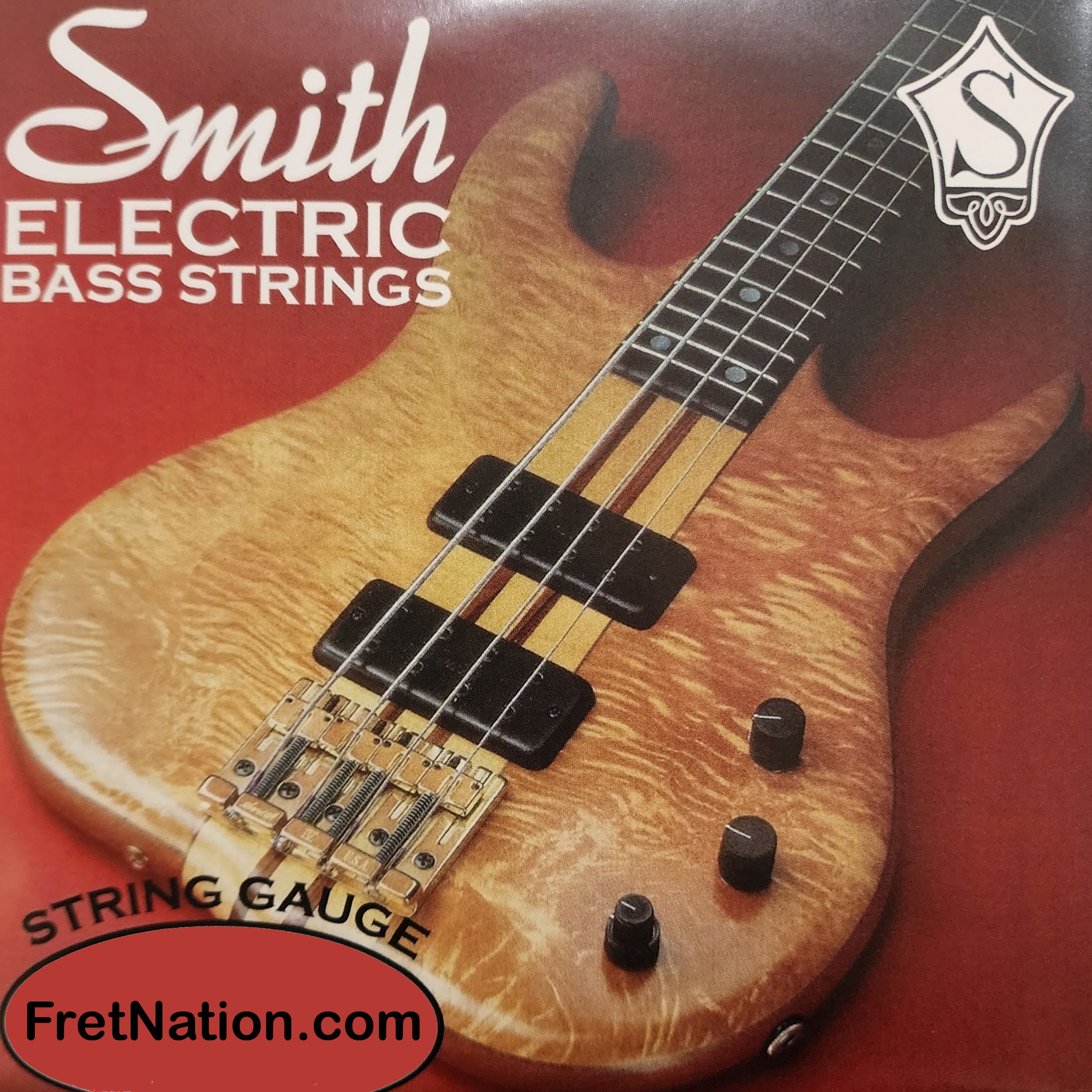 Ken Smith Ken Smith Slick Round Half-Round Bass Strings 4-String Set 44-106 SRM