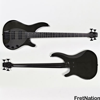 KLOS Guitars KLOS Apollo IV Standard 4-String Bass Charcoal w/ Carbon Fiber Neck 8.04lbs