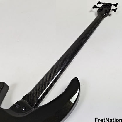 KLOS Guitars KLOS Apollo IV Standard 4-String Bass Charcoal w/ Carbon Fiber Neck 8.04lbs