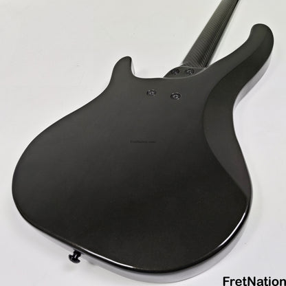 KLOS Guitars KLOS Apollo IV Standard 4-String Bass Charcoal w/ Carbon Fiber Neck 8.04lbs
