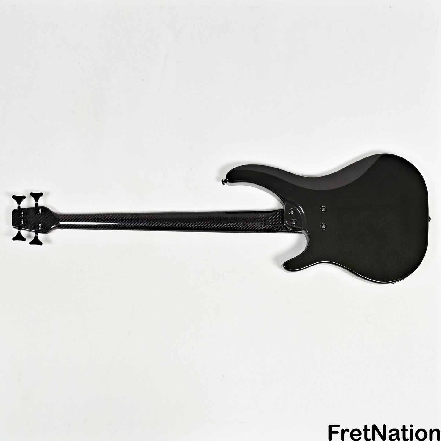 KLOS Guitars KLOS Apollo IV Standard 4-String Bass Charcoal w/ Carbon Fiber Neck 8.04lbs
