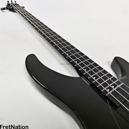 KLOS Guitars KLOS Apollo IV Standard 4-String Bass Charcoal w/ Carbon Fiber Neck 8.04lbs