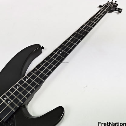 KLOS Guitars KLOS Apollo IV Standard 4-String Bass Charcoal w/ Carbon Fiber Neck 8.04lbs