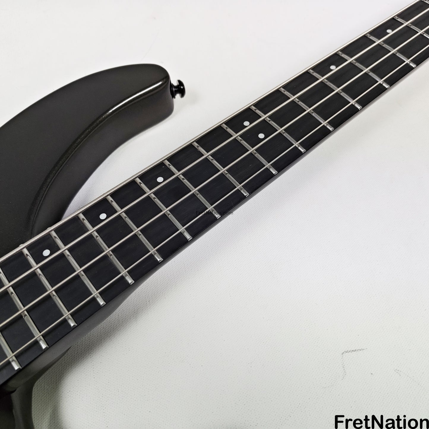 KLOS Guitars KLOS Apollo IV Standard 4-String Bass Charcoal w/ Carbon Fiber Neck 8.04lbs