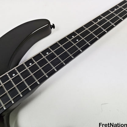 KLOS Guitars KLOS Apollo IV Standard 4-String Bass Charcoal w/ Carbon Fiber Neck 8.04lbs