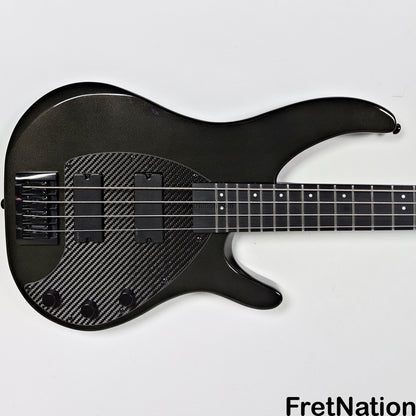 KLOS Guitars KLOS Apollo IV Standard 4-String Bass Charcoal w/ Carbon Fiber Neck 8.04lbs