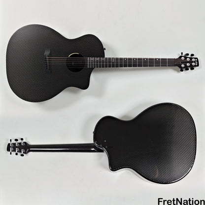 KLOS Guitars KLOS Grand Cutaway Acoustic Guitar w/ LR Baggs Anthem Carbon Fiber 4.28lbs #164423 B-Stock