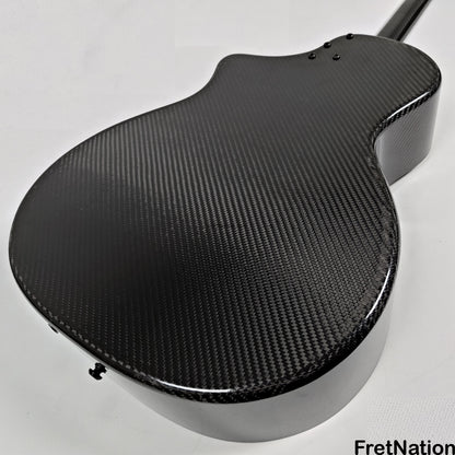 KLOS Guitars KLOS Grand Cutaway Acoustic Guitar w/ LR Baggs Anthem Carbon Fiber 4.28lbs #164423 B-Stock