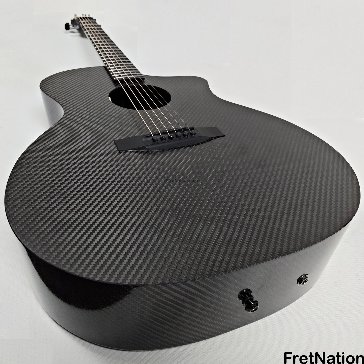 KLOS Guitars KLOS Grand Cutaway Acoustic Guitar w/ LR Baggs Anthem Carbon Fiber 4.28lbs #164423 B-Stock