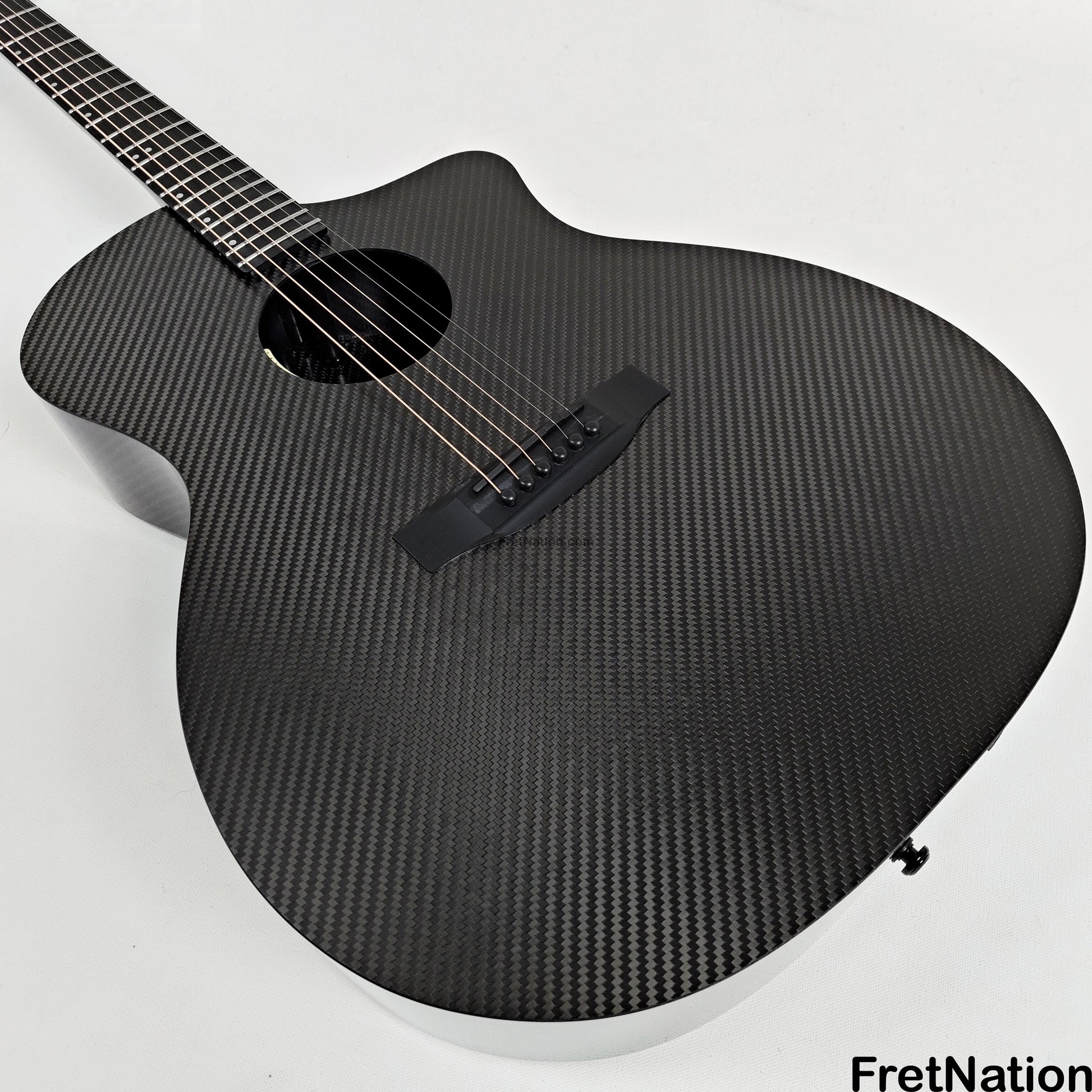 KLOS Guitars KLOS Grand Cutaway Acoustic Guitar w/ LR Baggs Anthem Carbon Fiber 4.28lbs #164423 B-Stock