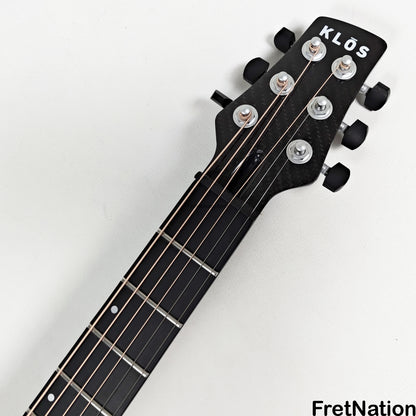 KLOS Guitars KLOS Grand Cutaway Acoustic Guitar w/ LR Baggs Anthem Carbon Fiber 4.28lbs #164423 B-Stock