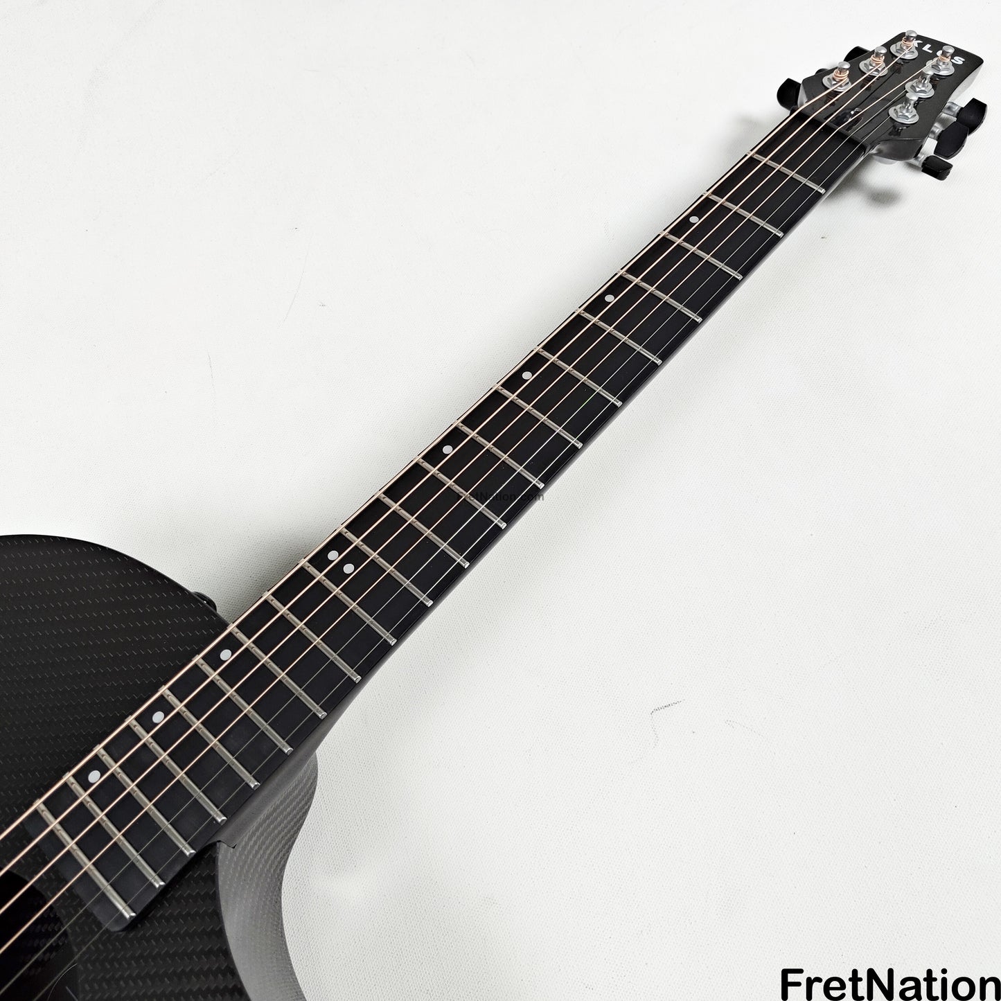 KLOS Guitars KLOS Grand Cutaway Acoustic Guitar w/ LR Baggs Anthem Carbon Fiber 4.28lbs #164423 B-Stock