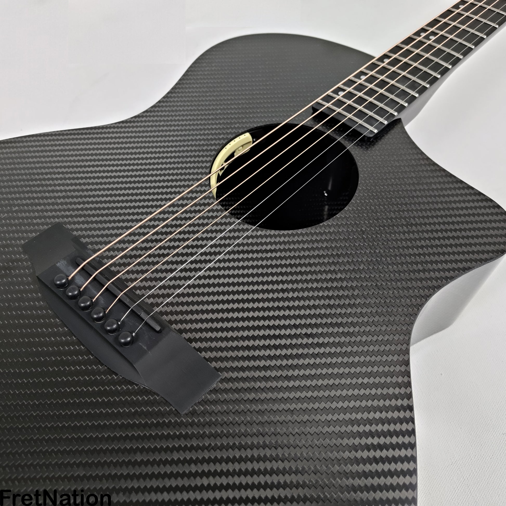 KLOS Guitars KLOS Grand Cutaway Acoustic Guitar w/ LR Baggs Anthem Carbon Fiber 4.28lbs #164423 B-Stock