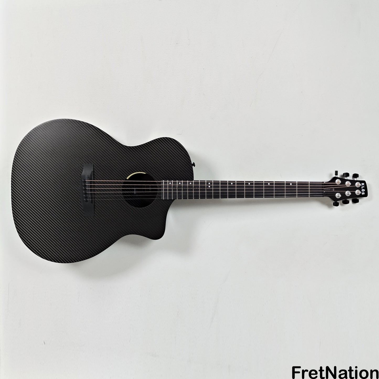 KLOS Guitars KLOS Grand Cutaway Acoustic Guitar w/ LR Baggs Anthem Carbon Fiber 4.28lbs #164423 B-Stock