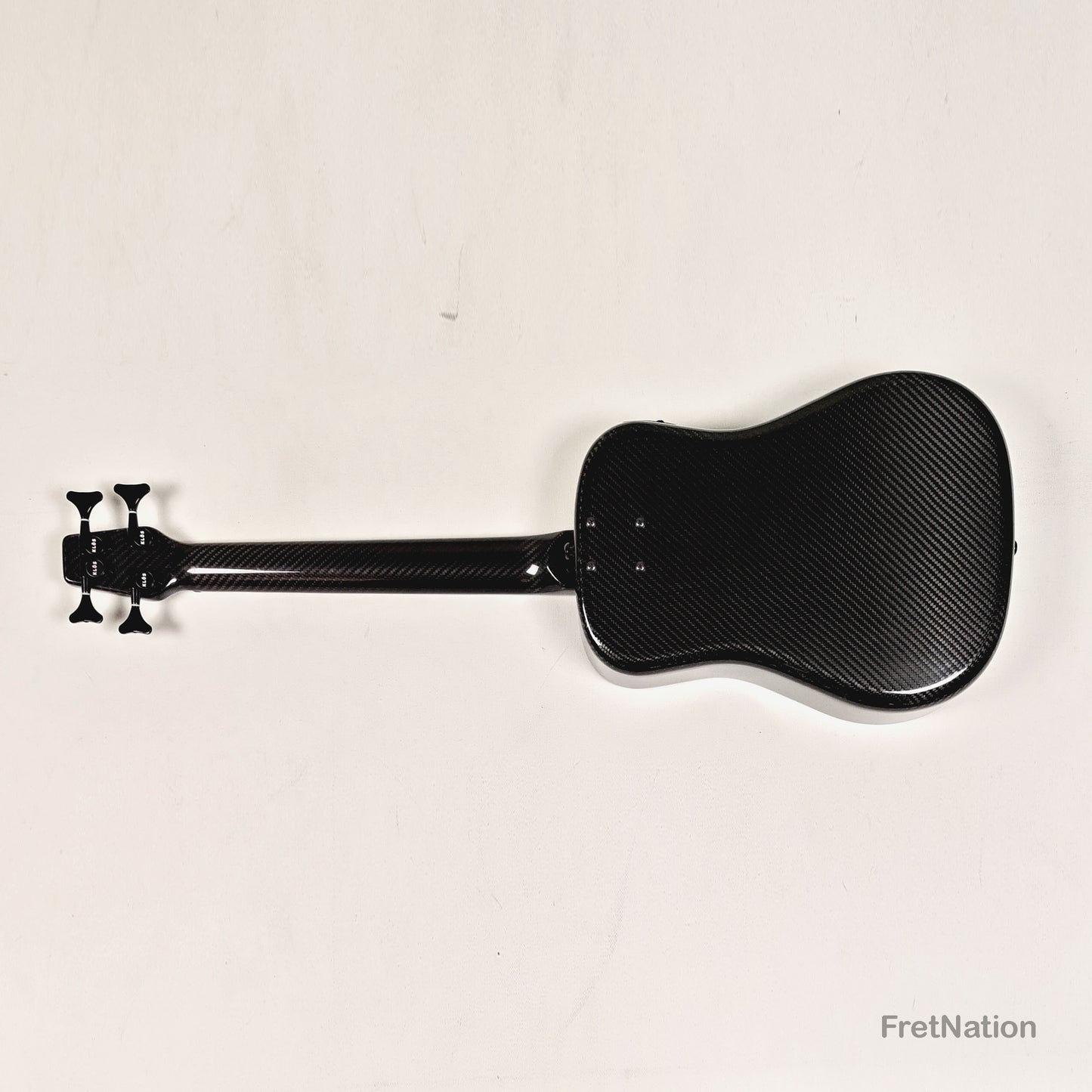 Fret Nation KLOS Full Carbon Acoustic Travel Bass - 3.16lbs #163121 - NAMM Demo