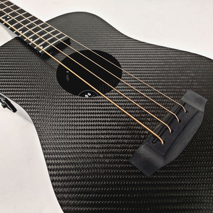 Fret Nation KLOS Full Carbon Acoustic Travel Bass - 3.16lbs #163121 - NAMM Demo