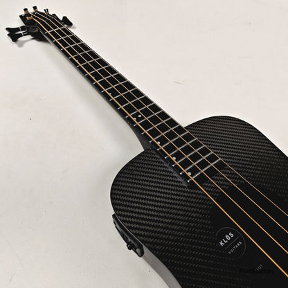 Fret Nation KLOS Full Carbon Acoustic Travel Bass - 3.16lbs #163121 - NAMM Demo