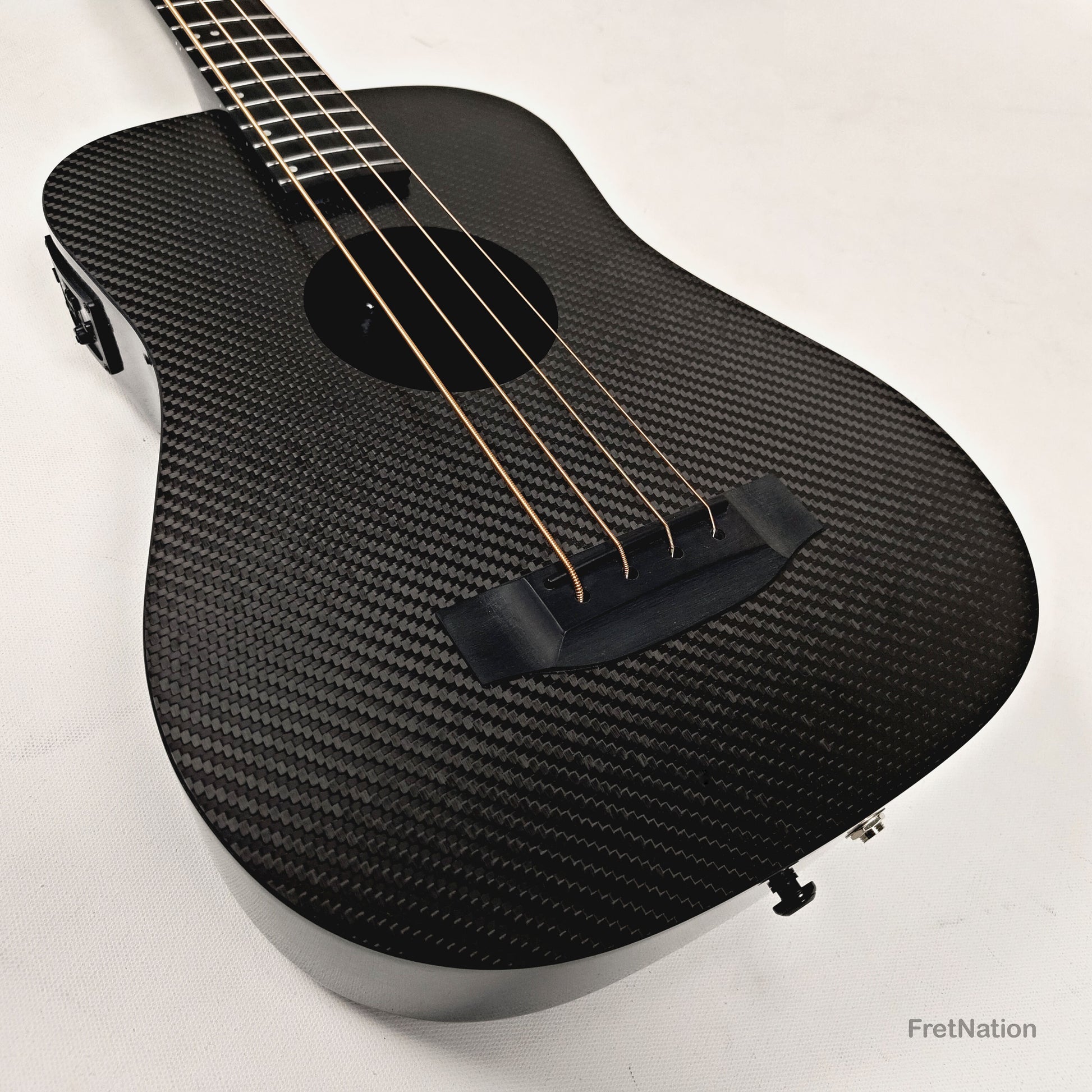 Fret Nation KLOS Full Carbon Acoustic Travel Bass - 3.16lbs #163121 - NAMM Demo