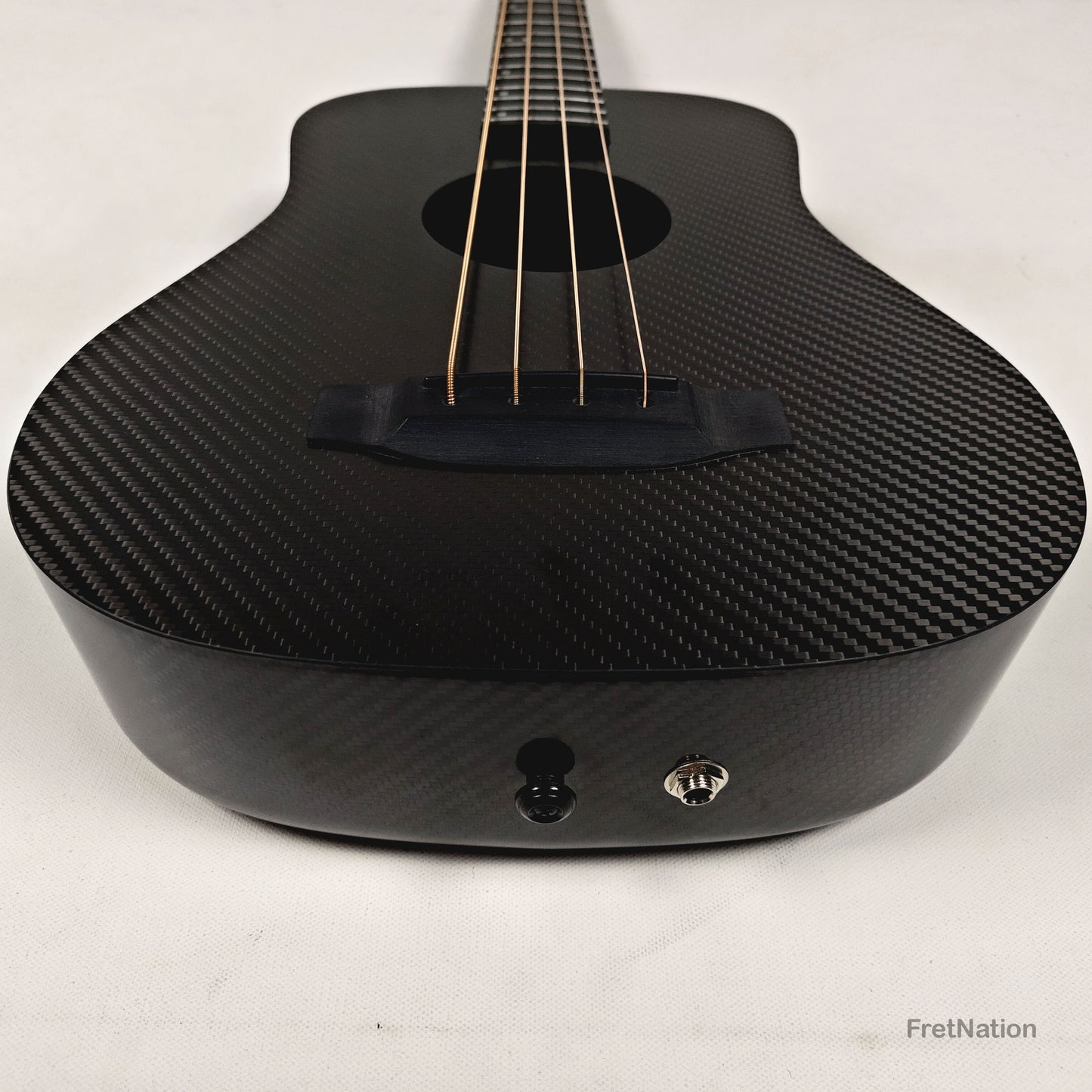 Fret Nation KLOS Full Carbon Acoustic Travel Bass - 3.16lbs #163121 - NAMM Demo