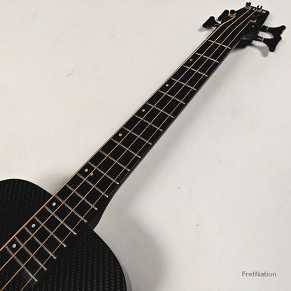Fret Nation KLOS Full Carbon Acoustic Travel Bass - 3.16lbs #163121 - NAMM Demo