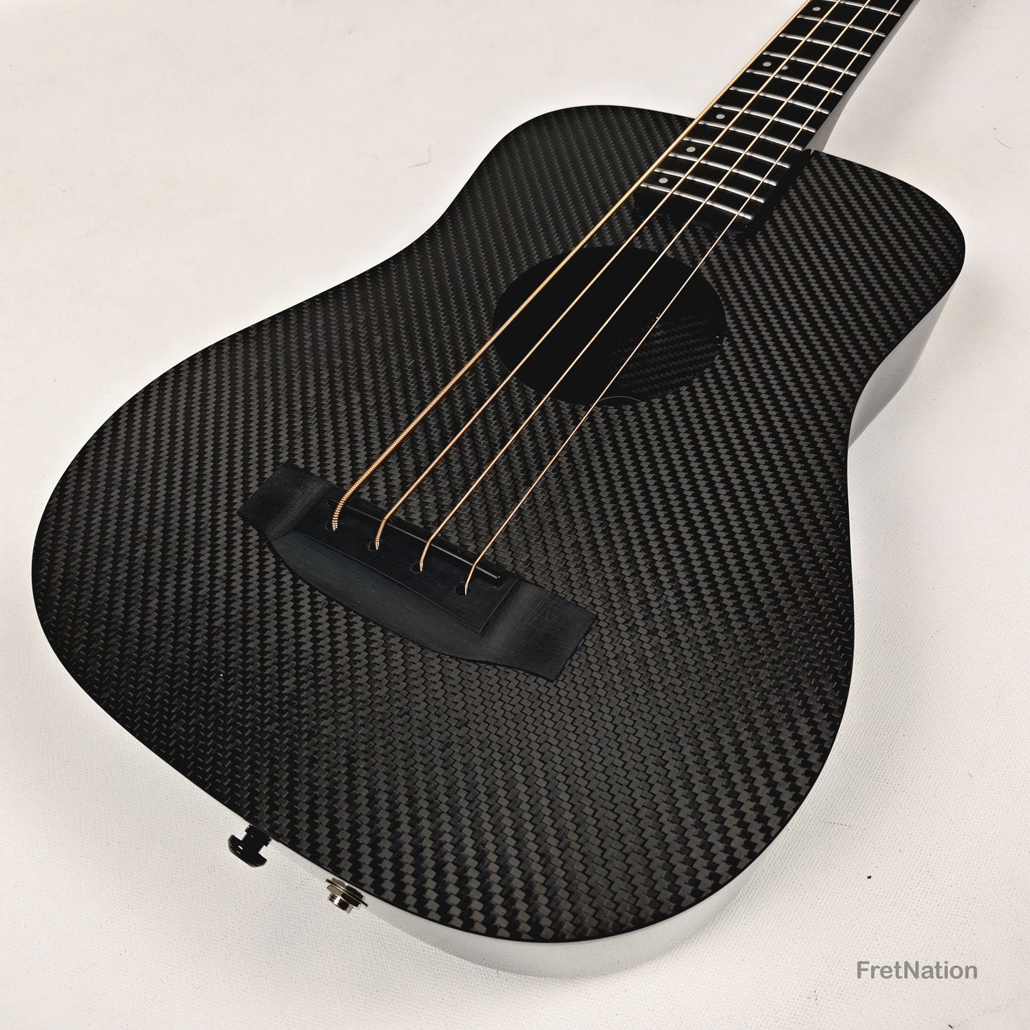 Fret Nation KLOS Full Carbon Acoustic Travel Bass - 3.16lbs #163121 - NAMM Demo