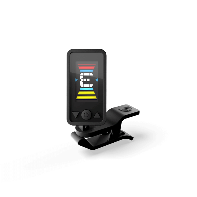 D'Addario D'Addario Eclipse Cello/Bass Clip-On Tuner - PW-CT-17CBK Black