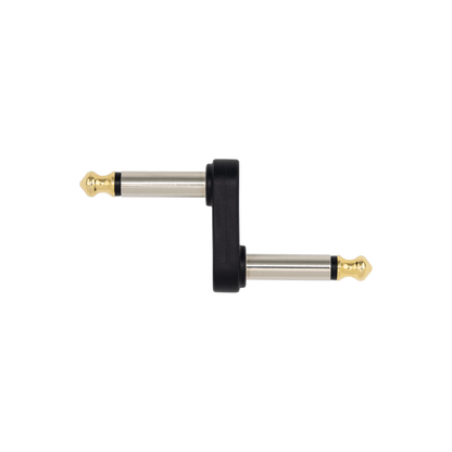 D'Addario D'Addario 1/4 Inch Male Mono Offset Adaptor - PW-P047B