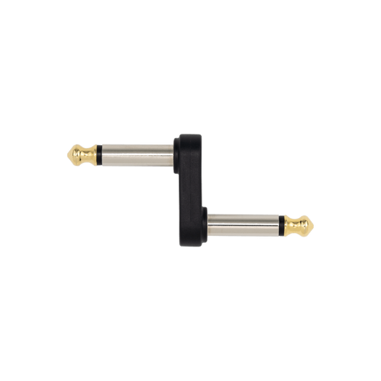 D'Addario D'Addario 1/4 Inch Male Mono Offset Adaptor - PW-P047B