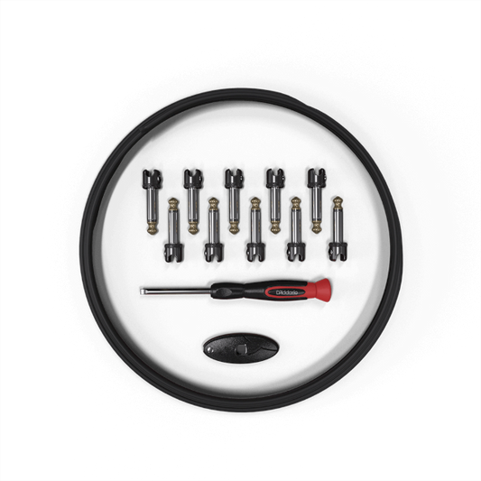 D'Addario D'Addario DIY Solderless Cable Kit with Mini Plugs - 10 Foot - 10 Plugs - PW-MGPKIT-10