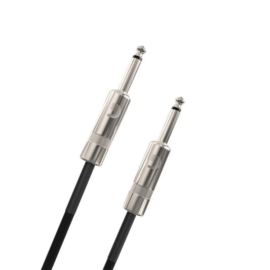 D'Addario D'Addario Custom Series Coiled Instrument Cable 30' Black - PW-CDG-30BK