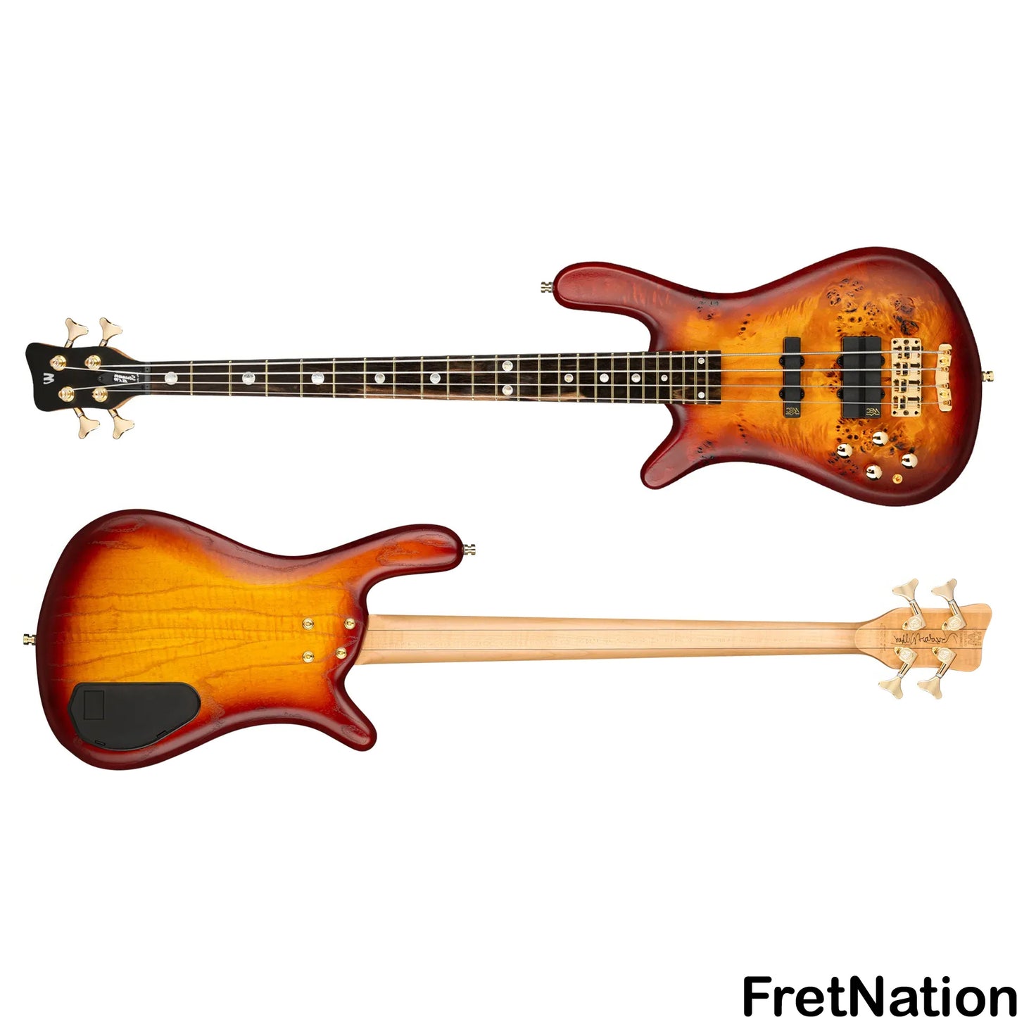 Warwick Warwick Teambuilt Streamer LX 2025 Limited 4-string Lefty - GPS0214 XXPAGXXX FRL - ETA December 14