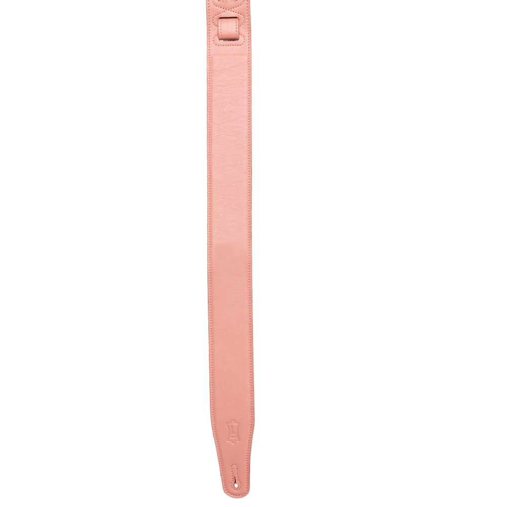 Levy's Leathers Levy's Salmon Pastel Garment Leather 2.5" Guitar Strap - M26GFP-SLM