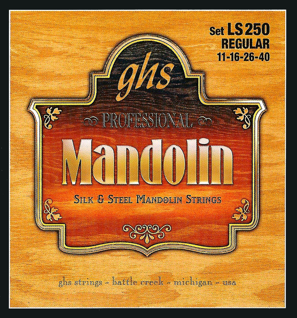 GHS Strings GHS Mandolin Silk and Steel 04-String Set - 11-40 Light LS250