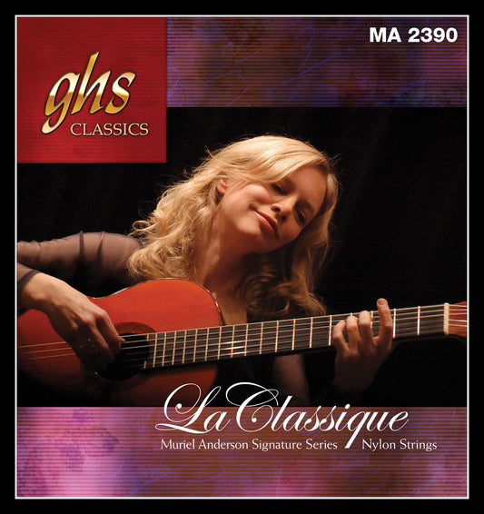 GHS Strings GHS Muriel Anderson Signature Set Nylon Classical Guitar 06-String Set - 28-46 Regular MA2390