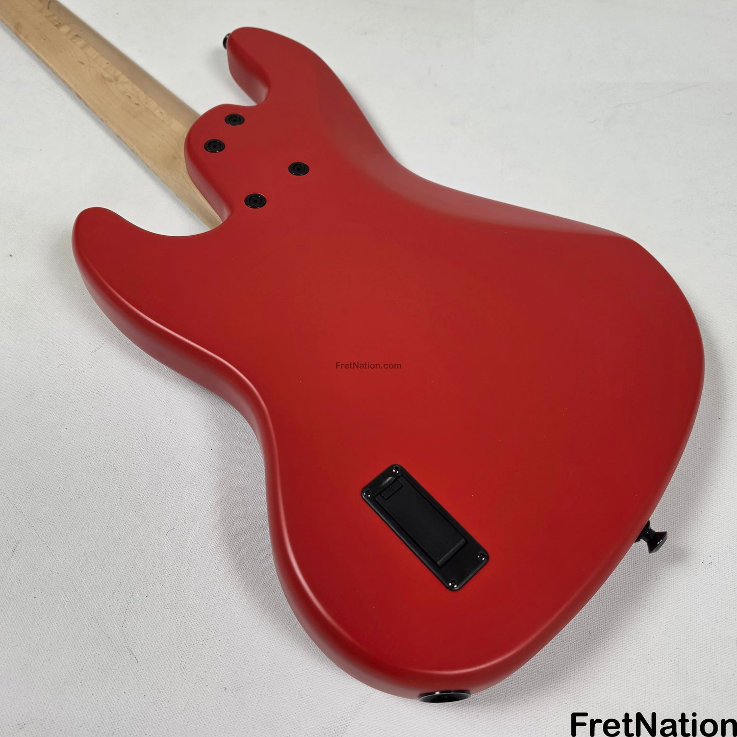 Marco Bass Guitars Marco Bass Guitars TFL-5 5-String 34.5" Satin Red - 9.84lbs