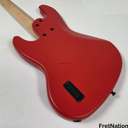 Marco Bass Guitars Marco Bass Guitars TFL-5 5-String 34.5" Satin Red - 9.84lbs