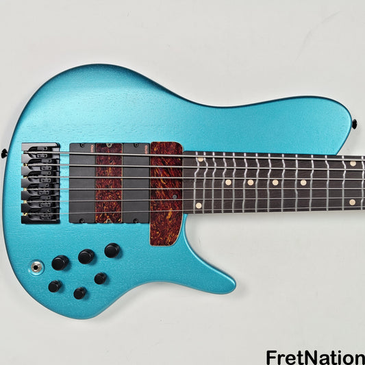 Mattisson Bass Mattisson Bass HL-6 6-String True Temperament Henrik Linder 6-String - Blue 11.46lbs TT #035 01 25