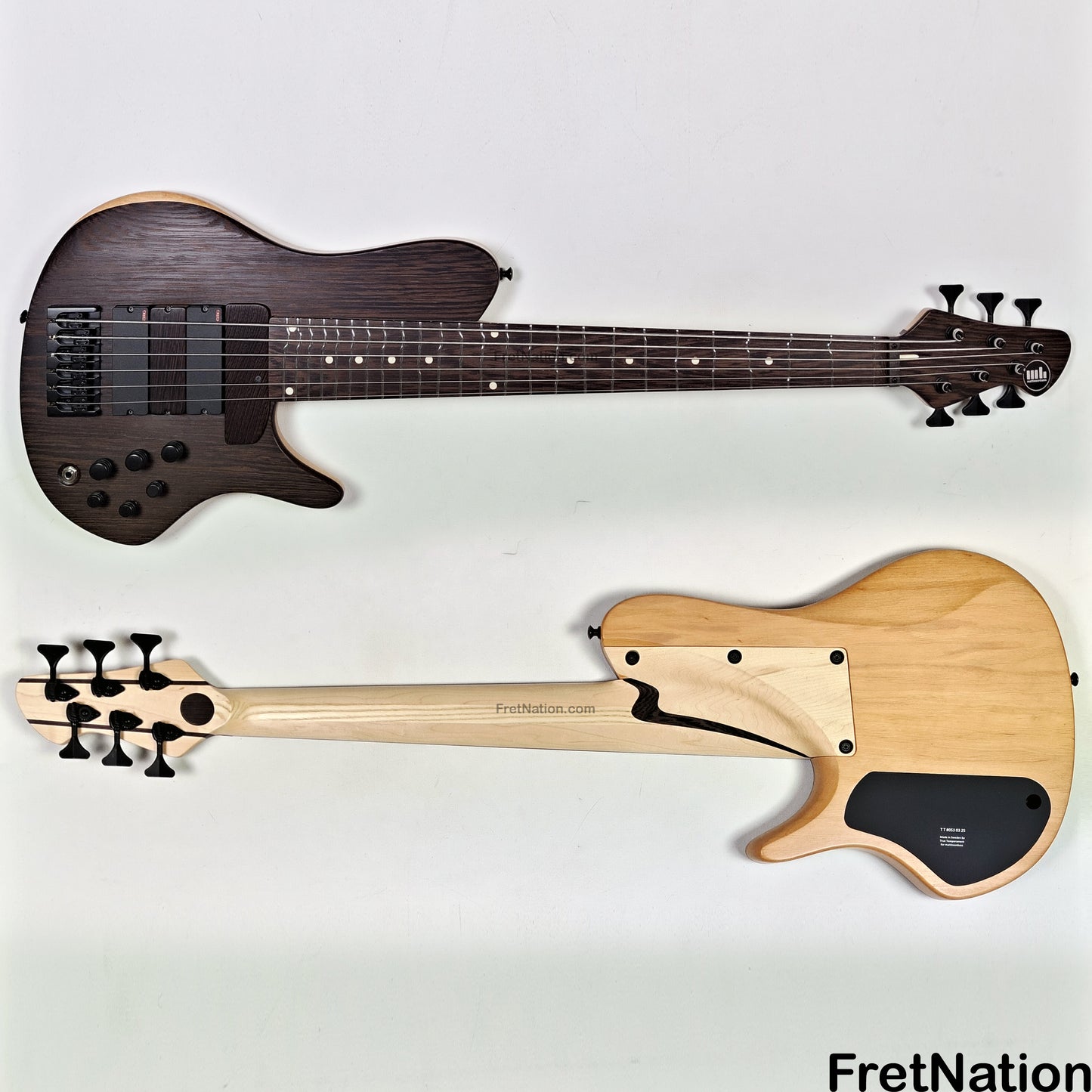 Mattisson Bass Mattisson Bass HL-6 6-String True Temperament Henrik Linder 6-String - Wenge 11.04lbs TT #053 03 25