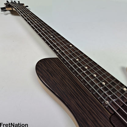 Mattisson Bass Mattisson Bass HL-6 6-String True Temperament Henrik Linder 6-String - Wenge 11.04lbs TT #053 03 25