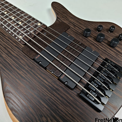Mattisson Bass Mattisson Bass HL-6 6-String True Temperament Henrik Linder 6-String - Wenge 11.04lbs TT #053 03 25