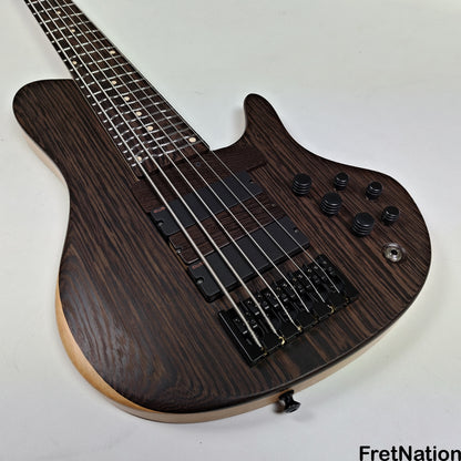 Mattisson Bass Mattisson Bass HL-6 6-String True Temperament Henrik Linder 6-String - Wenge 11.04lbs TT #053 03 25