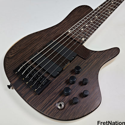 Mattisson Bass Mattisson Bass HL-6 6-String True Temperament Henrik Linder 6-String - Wenge 11.04lbs TT #053 03 25