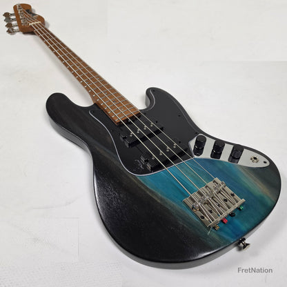 McGrath J-Style Thumper Short Scale 4-String Bass Nordstrands Passive - Black Sands 8.20lbs