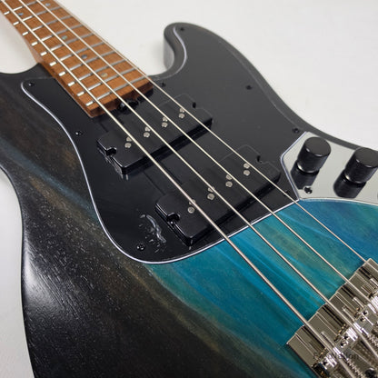 McGrath J-Style Thumper Short Scale 4-String Bass Nordstrands Passive - Black Sands 8.20lbs