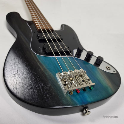 McGrath J-Style Thumper Short Scale 4-String Bass Nordstrands Passive - Black Sands 8.20lbs