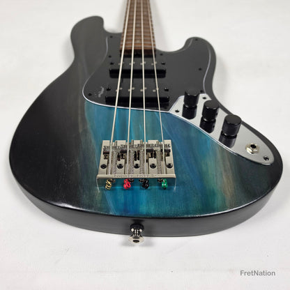 McGrath J-Style Thumper Short Scale 4-String Bass Nordstrands Passive - Black Sands 8.20lbs