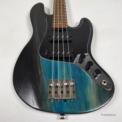 McGrath J-Style Thumper Short Scale 4-String Bass Nordstrands Passive - Black Sands 8.20lbs