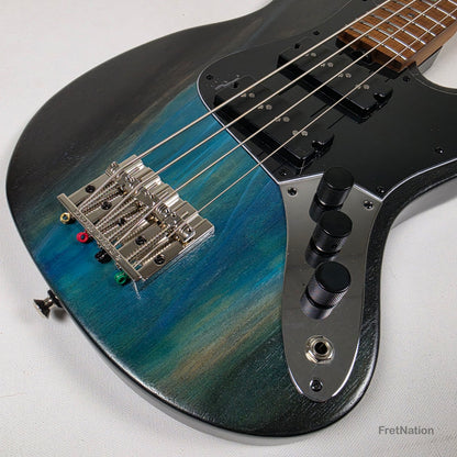 McGrath J-Style Thumper Short Scale 4-String Bass Nordstrands Passive - Black Sands 8.20lbs